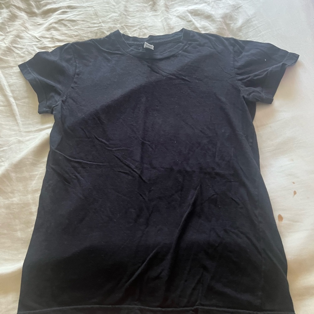 Women’s Classic Black Short Sleeve T-Shirt – Casual Essential